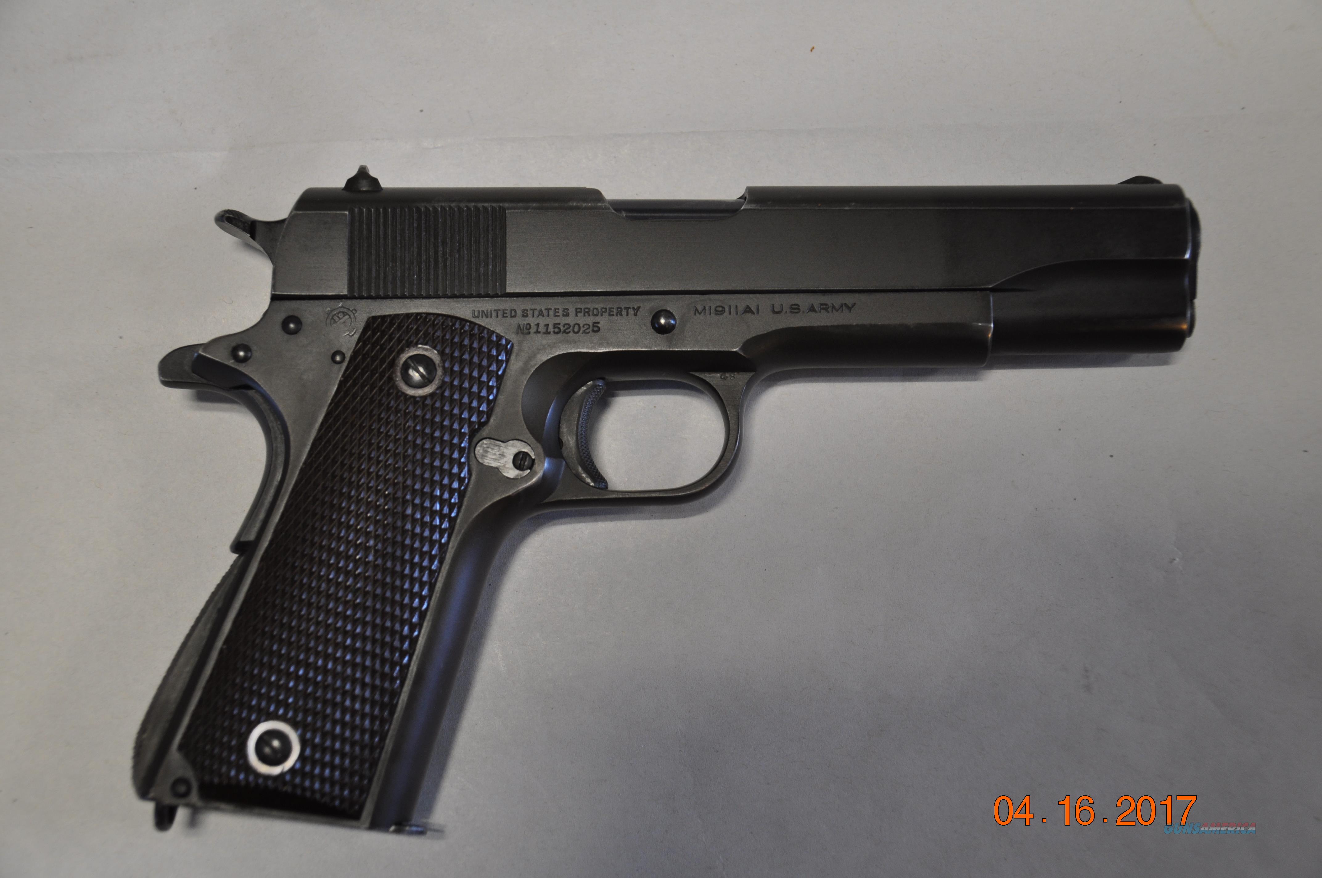 1911 Colt 45 Acp Us Army M1911a1 1 For Sale At 934780627 2980