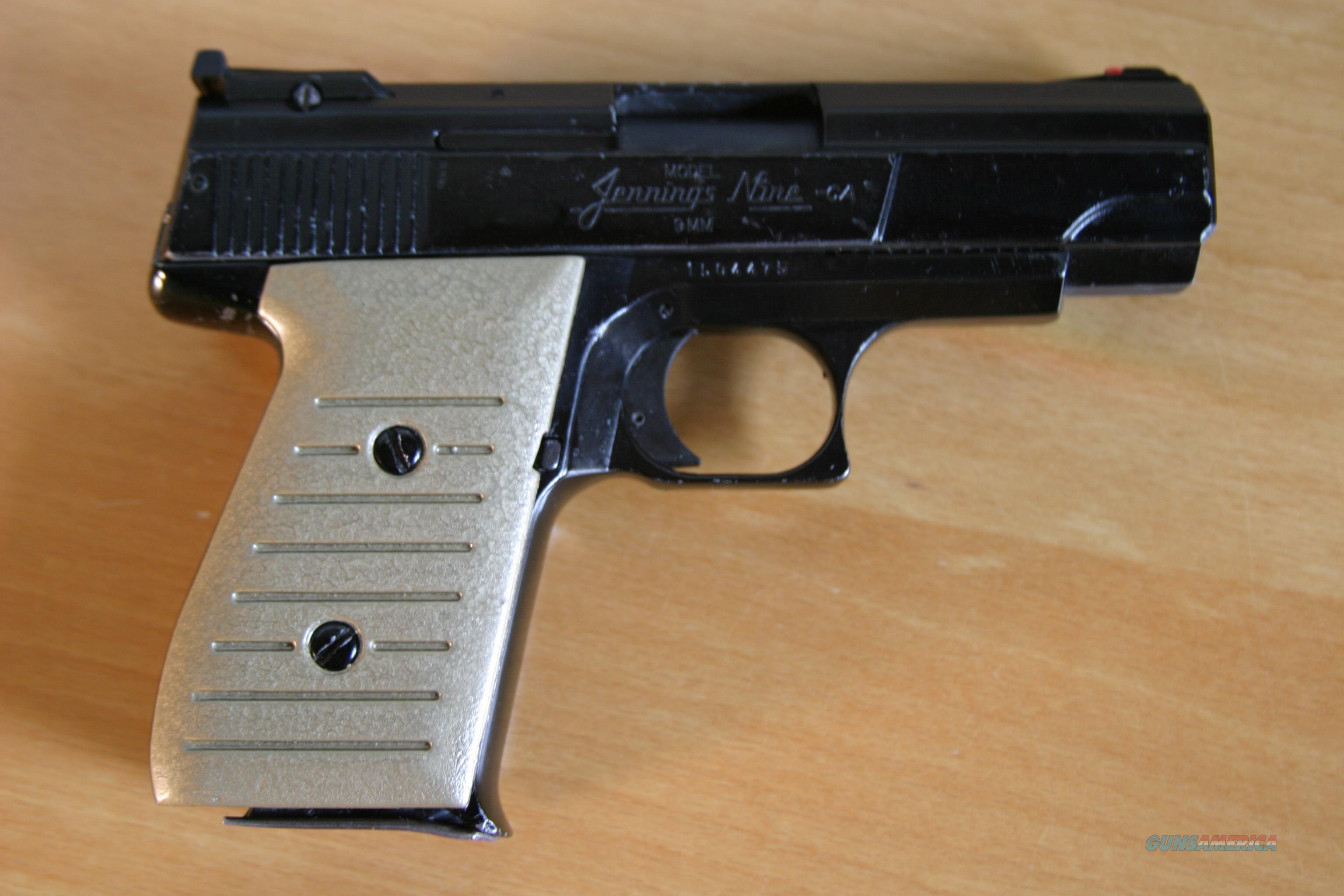 Bryco/Jennings 9mm, Gold Grips, Sho... for sale at Gunsamerica.com ...