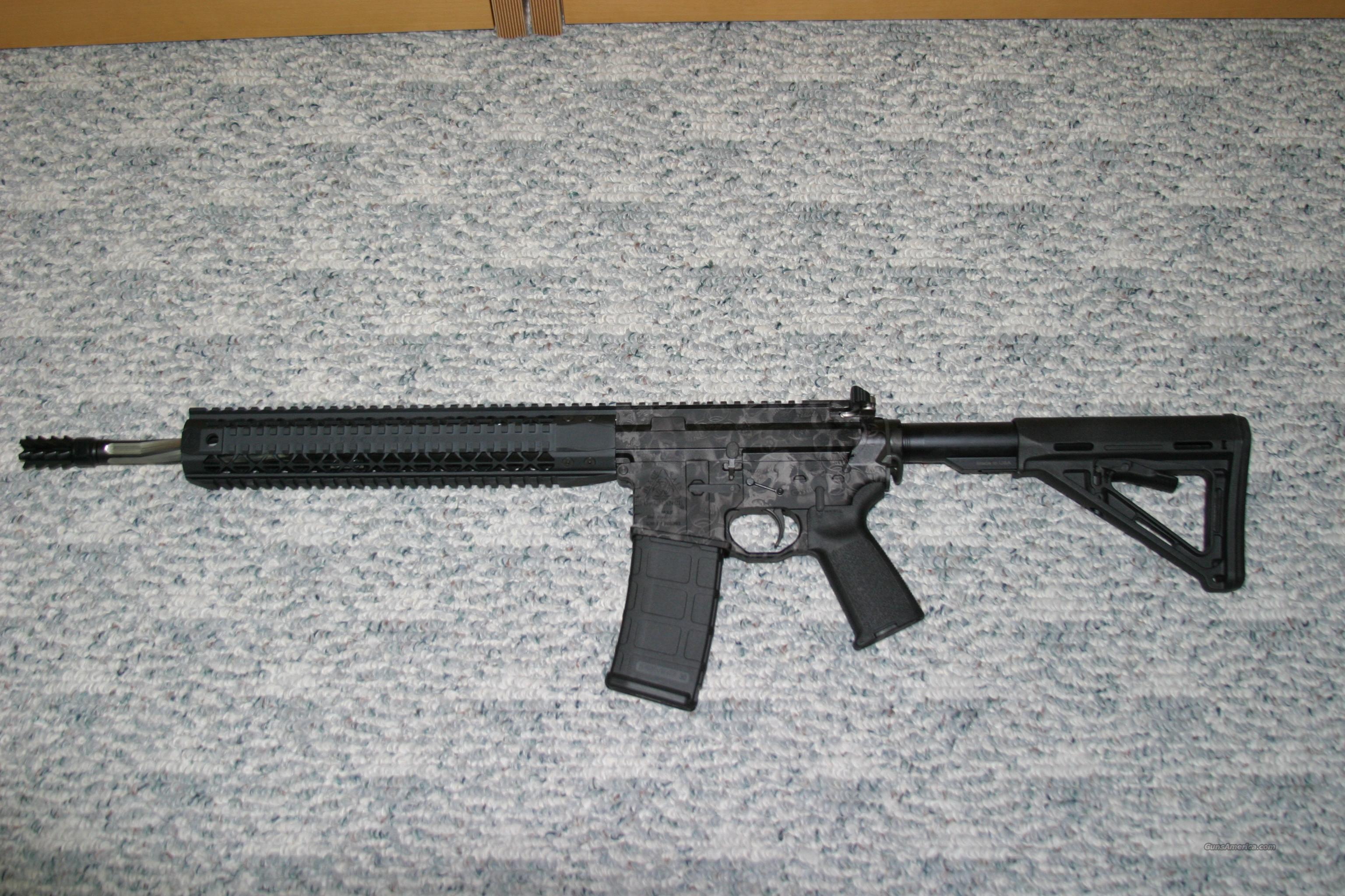 Black Rain Ordnance AR15, Skulls Fallout 15, NI... for sale