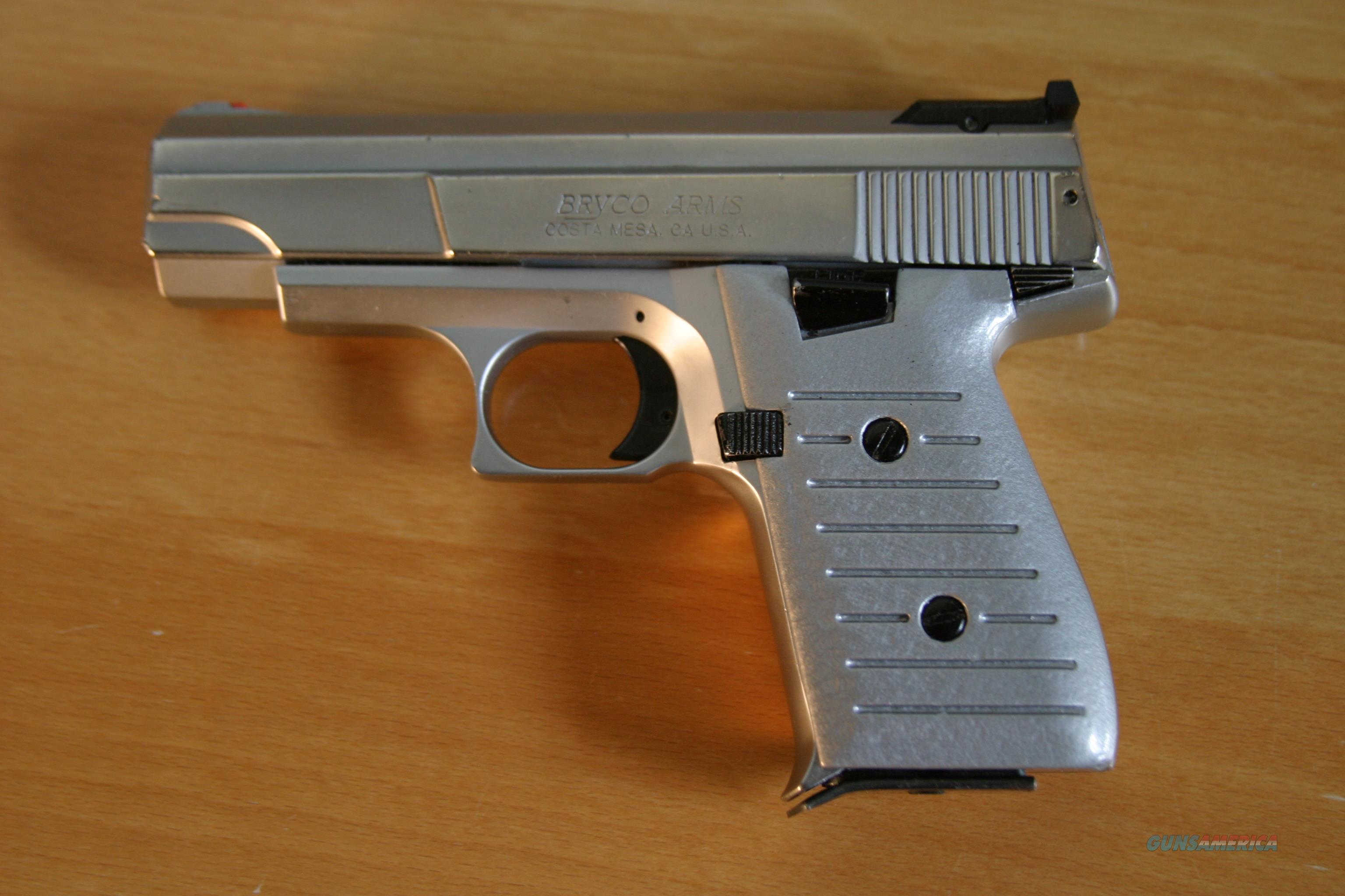 Bryco/Jennings 9mm, Chrome Finish, ... for sale at Gunsamerica.com ...