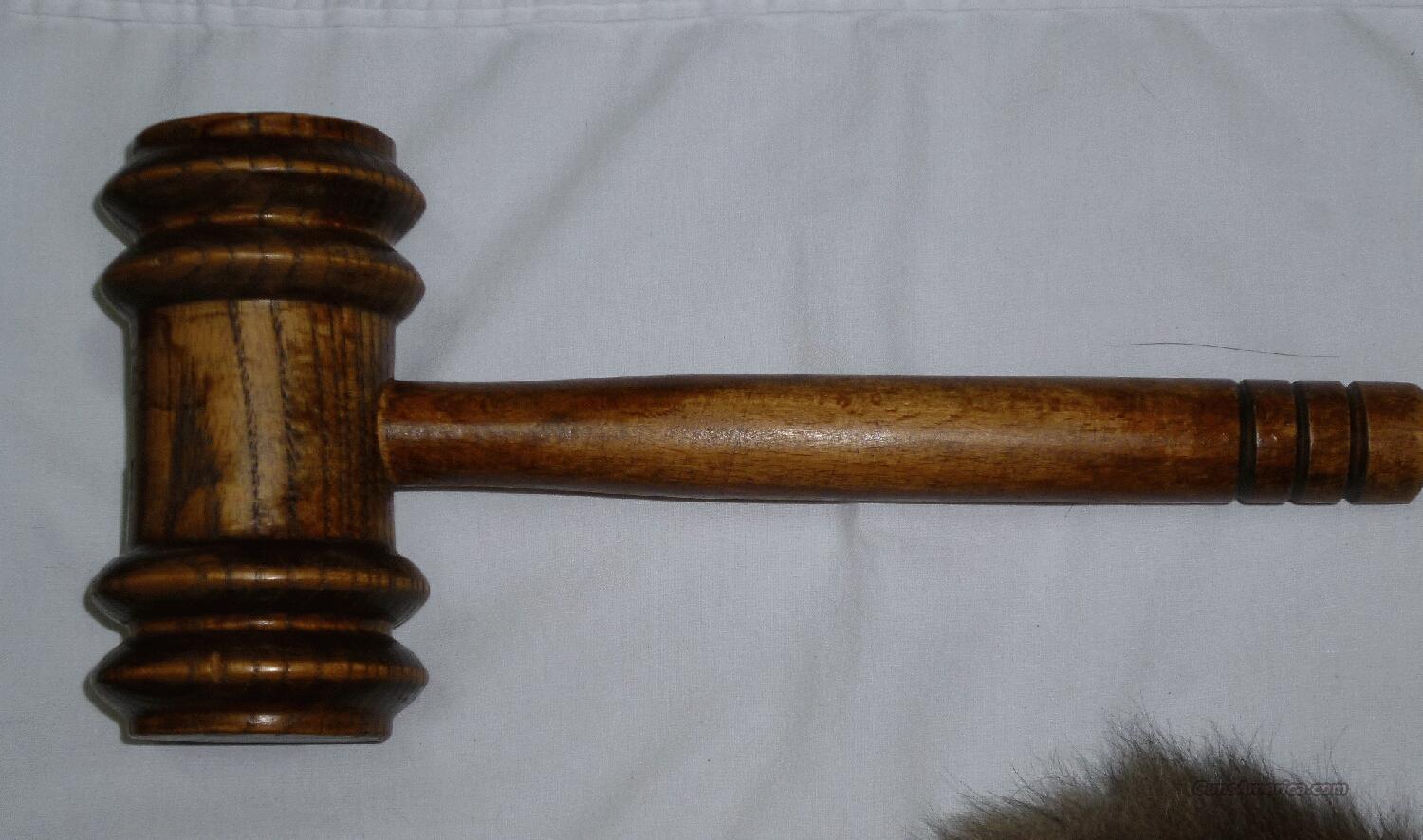 JUDGE'S GAVEL FROM 1800'S - FREE SH... for sale at Gunsamerica.com ...