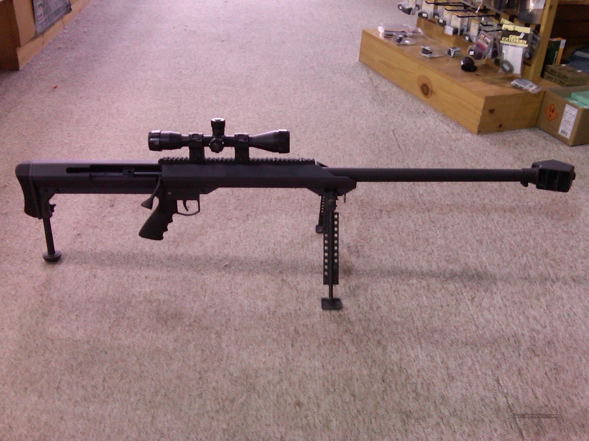 Barrett Model 99 50 Bmg W Bushnel For Sale At