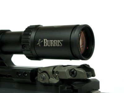 Burris C4Plus Diopter Adjustment – The Burris C4Plus scopes utilize a European-style fast focus eye piece to help get the reticle perfectly tuned to the shooter’s eye.  This type of eye piece also works well with flip up scope caps since turning the magnification ring doesn’t affect the position of the cap.