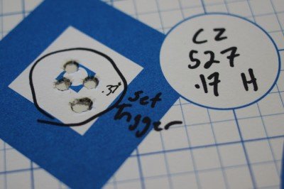 Heirloom Quality Micro Varmint Rifle: the CZ 527—New Gun Review The set trigger on the 527 makes this all too easy.