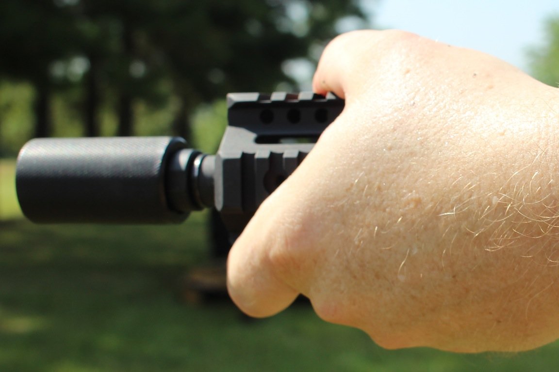 Kineti-Tech Muzzle Brake with Concussion/Redirector Sleeve