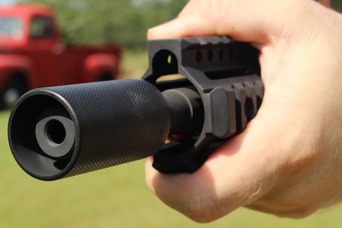 Kineti-Tech Muzzle Brake with Concussion/Redirector Sleeve