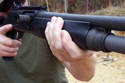 The forend doesn't offer any extra length, but it greatly increases the strength.