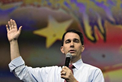 Wisconsin Gov. Scott Walker.  (Photo: Bloomberg) 