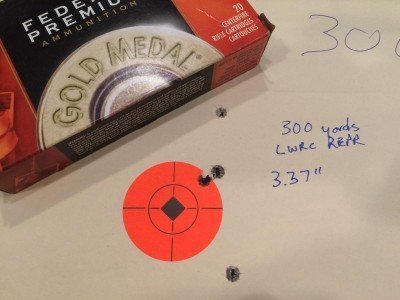 I actually got better groups at longer distances. Maybe the bullets finished stabilizing after 100 yards?