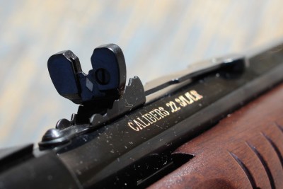 Rear sights.