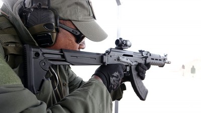 Shooting the new Century Arms AK variant, SBR. 