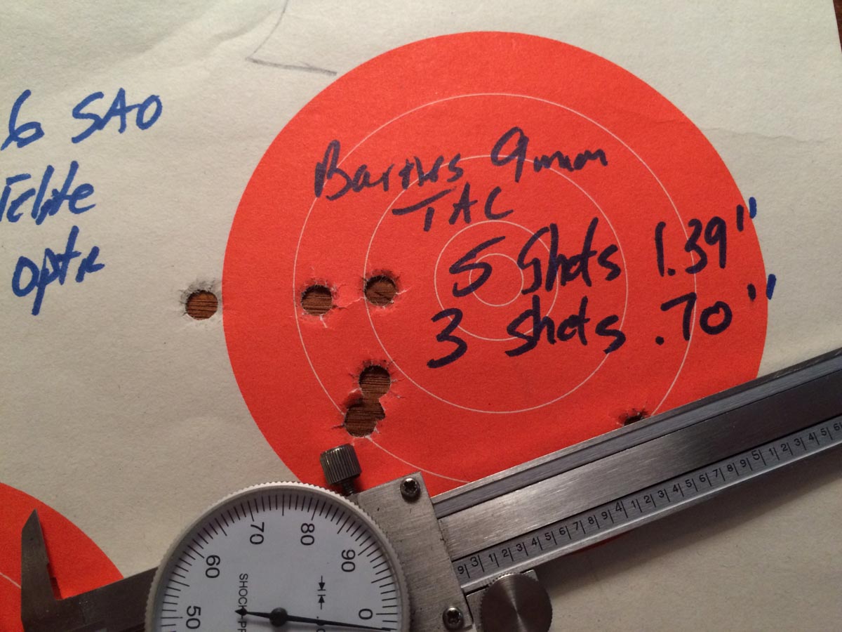 Ammo Test Barnes Barnes Tac Xpd 9mm P Gunsamerica Digest