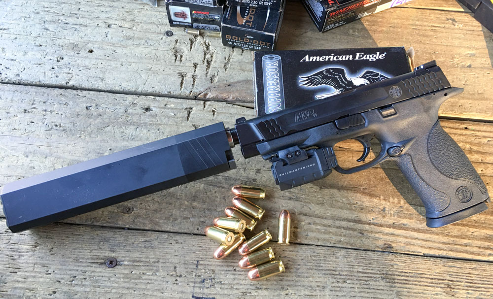 Gun Review Smith Wesson M P 45 Threaded Gunsamerica Digest