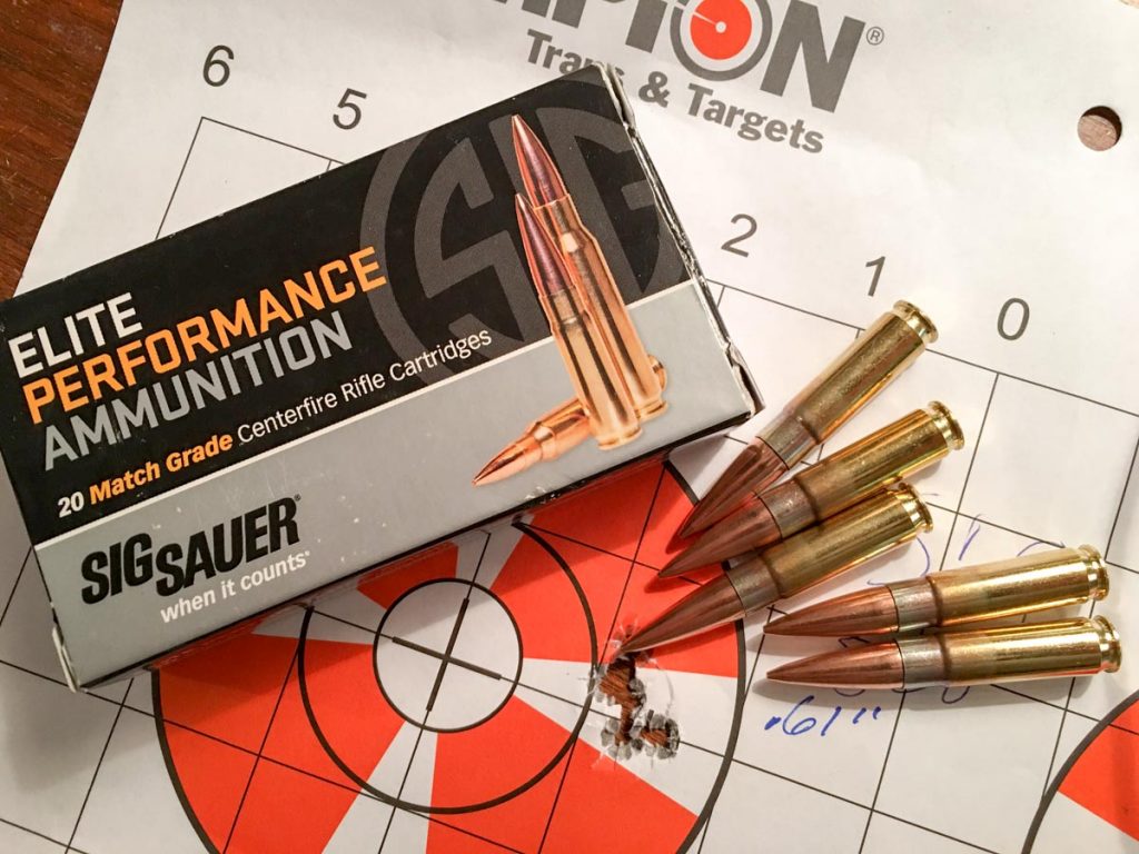 Sig Sauer's 300 Blackout 125-grain Supersonic ammo.