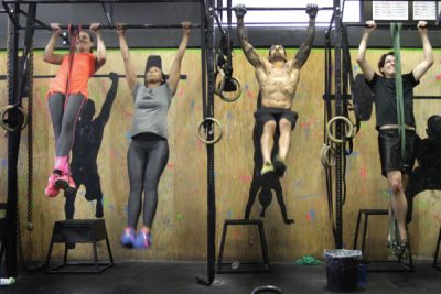 A CrossFit class in Los Angeles. (Lawrence K. Ho/Los Angeles Times)