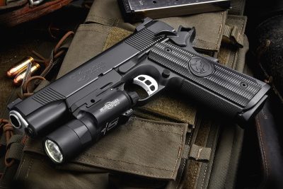 The GRP Recon comes standard from the factory with a non-threaded barrel and a Surefire X300 Ultra. Image courtesy of Nighthawk Custom.