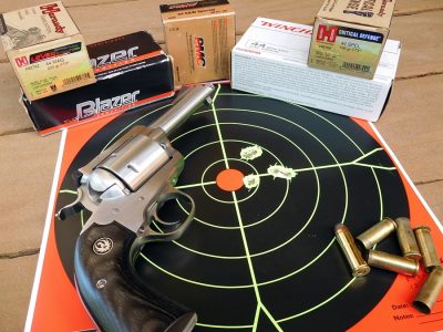 The range review was carried out with popular and readily available brands of ammo in both .44 special as well as .44 Remington Magnum.