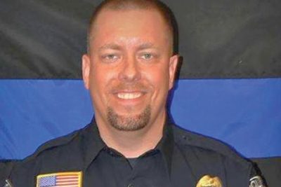 Jason Falconer, a part-time police officer and firearms instructor, killed an attacker wielding a knife Saturday at the Crossroads Center mall in St. Cloud, Minn. (Avon Police Department)