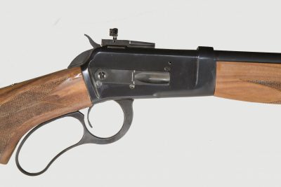 The classic lines of the Model 89 receiver and curved lever should appeal to traditional lever-action fans.