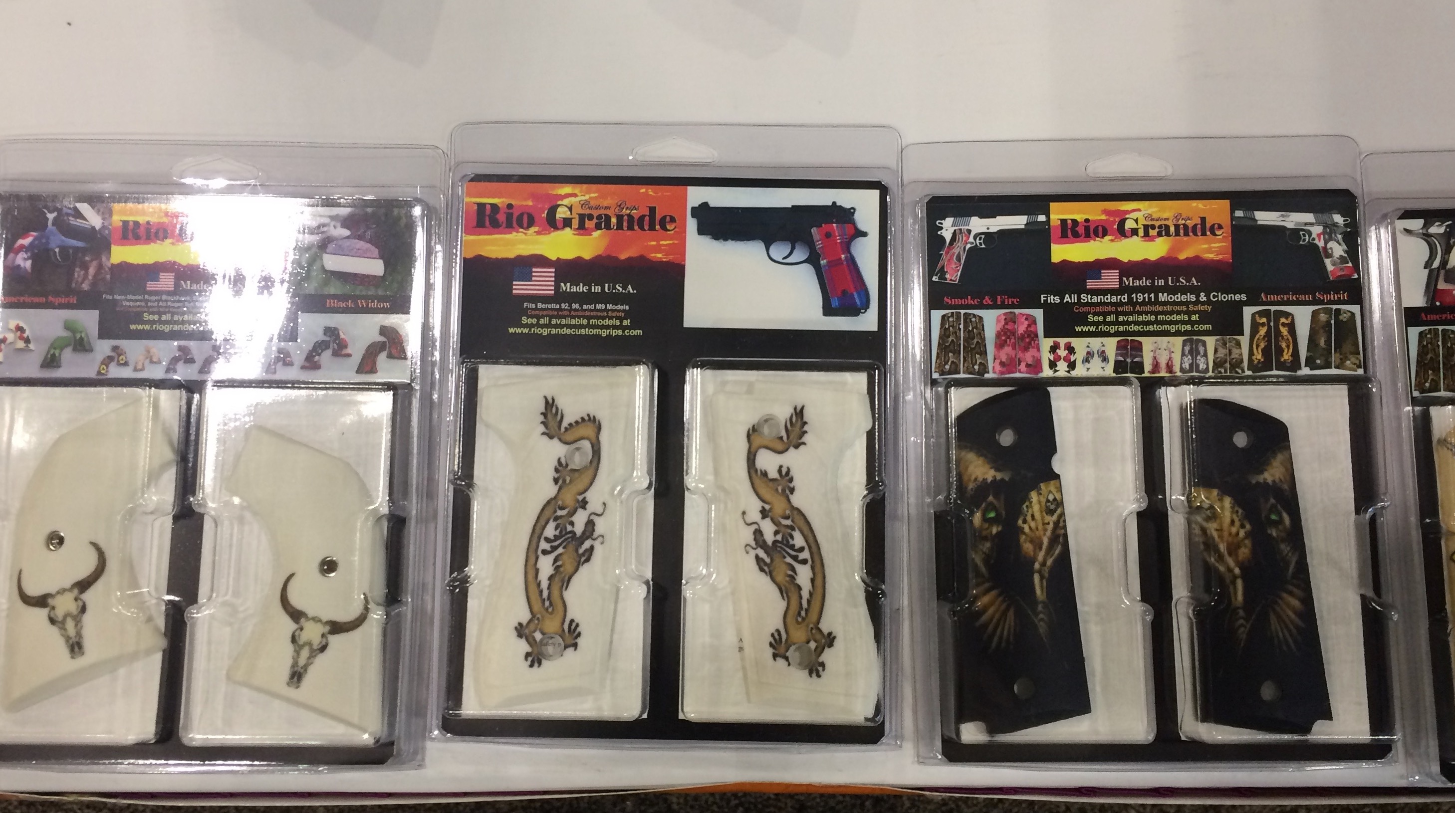 Classy Artistic Fun Custom Pistol Grips From Rio Grande