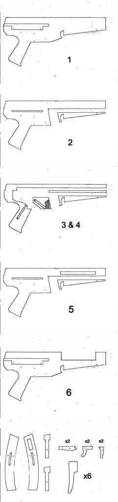 Watch This Working Cardboard MP5 Shoot Paper Bullets!