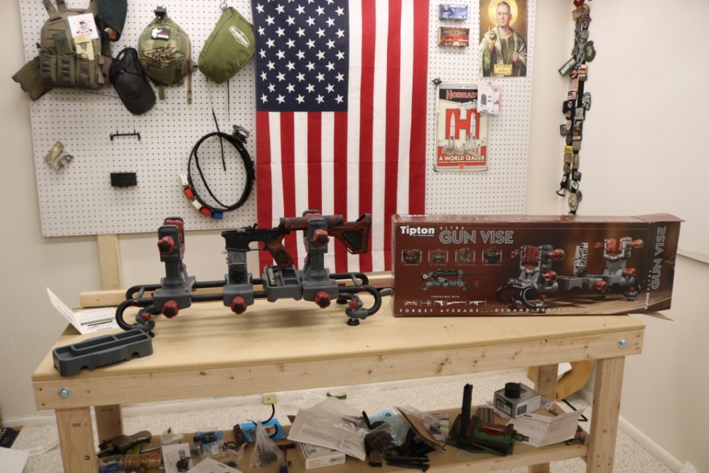 Clean Your Guns With the Ultimate Setup: Tipton Ultra Gun Vise and Max Force Rod