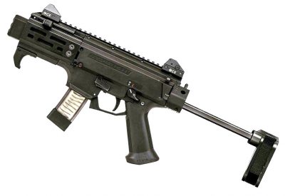 CZ-USA Teasing Scorpion-Specific Suppressor, PDW-Style Pistol Too