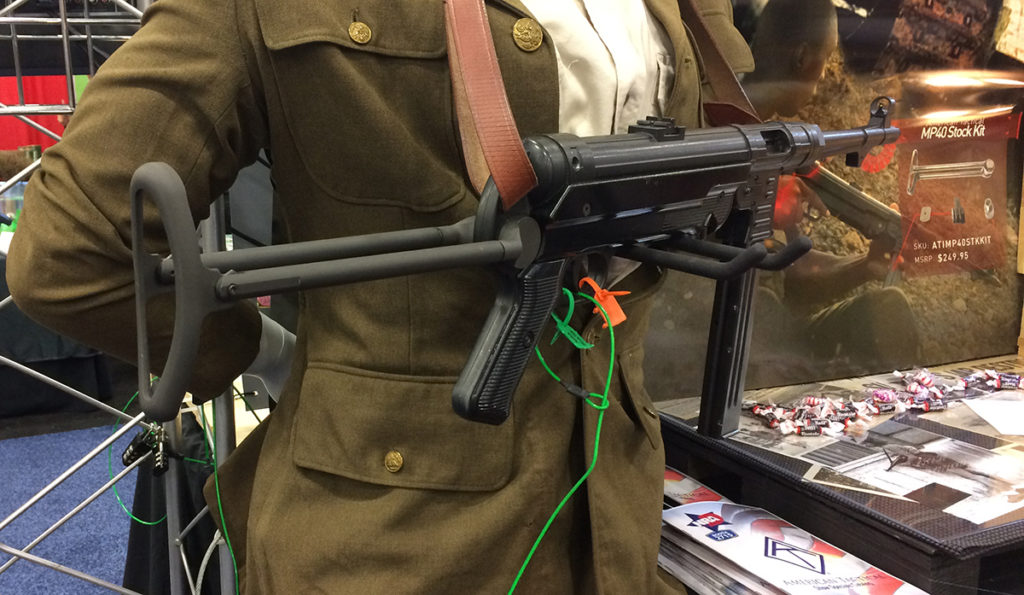 American Tactical Unveils MP40 Collapsible Stock and 9mm AR-15 Adapter