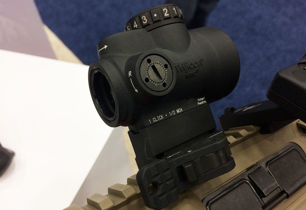 New Trijicon Green Dot MRO Goes Where Red Dots Can’t