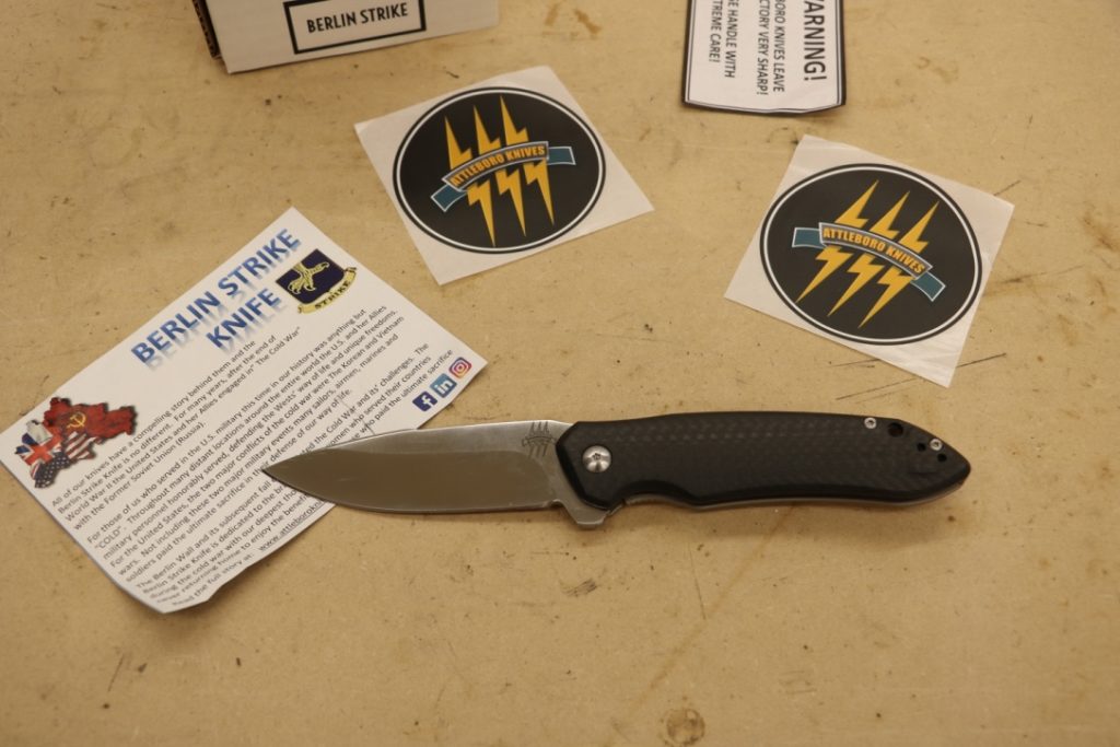 Strike First, Strike Hard with the Attleboro Berlin Strike Folding Knife