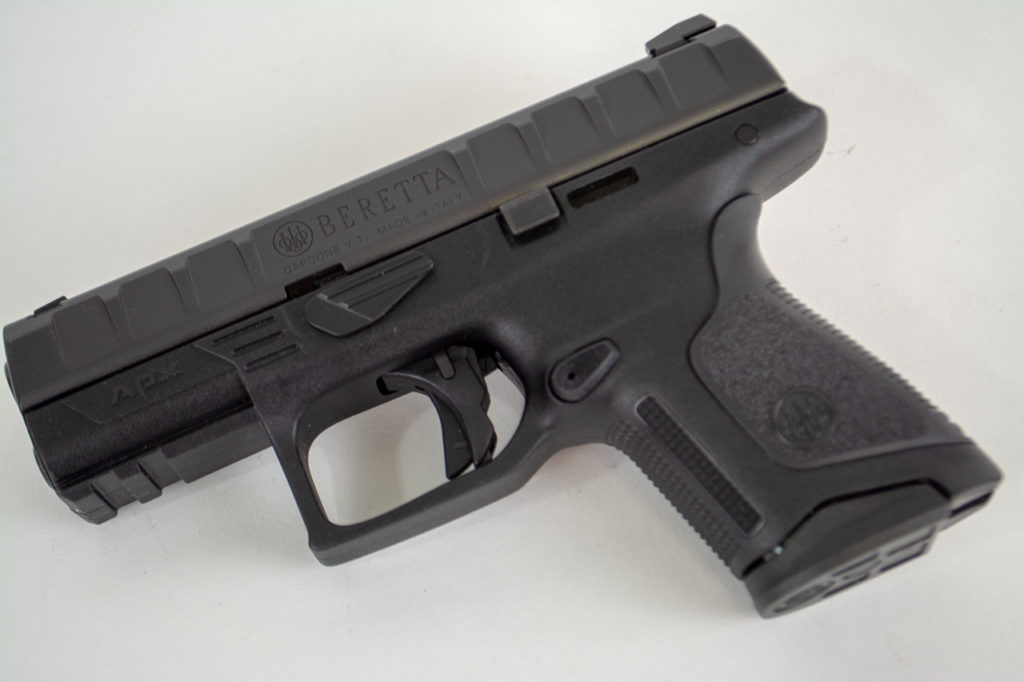 The new Beretta APX Compact chambered in 9mm.