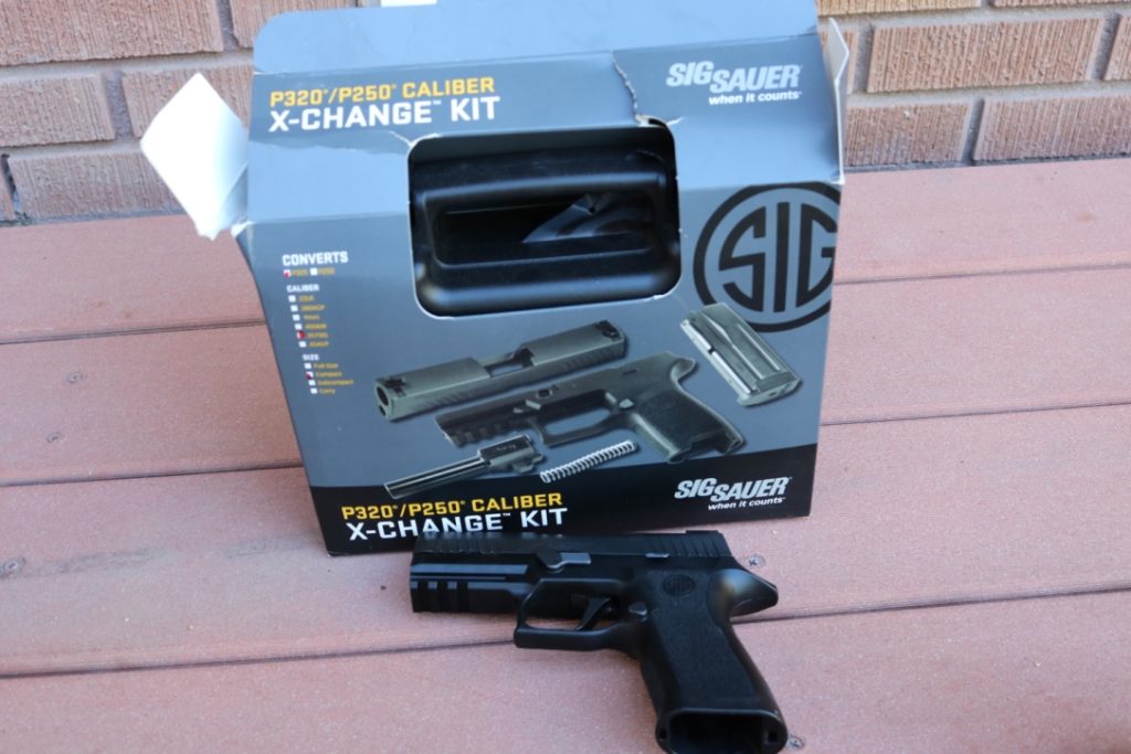 Witness the Magic Modular Chassis of the SIG P320: Change Grips, Calibers in a Flash!