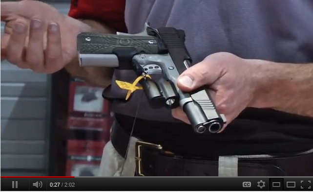 1911 Light from Crimson Trace & New Rail Light for Pistols!