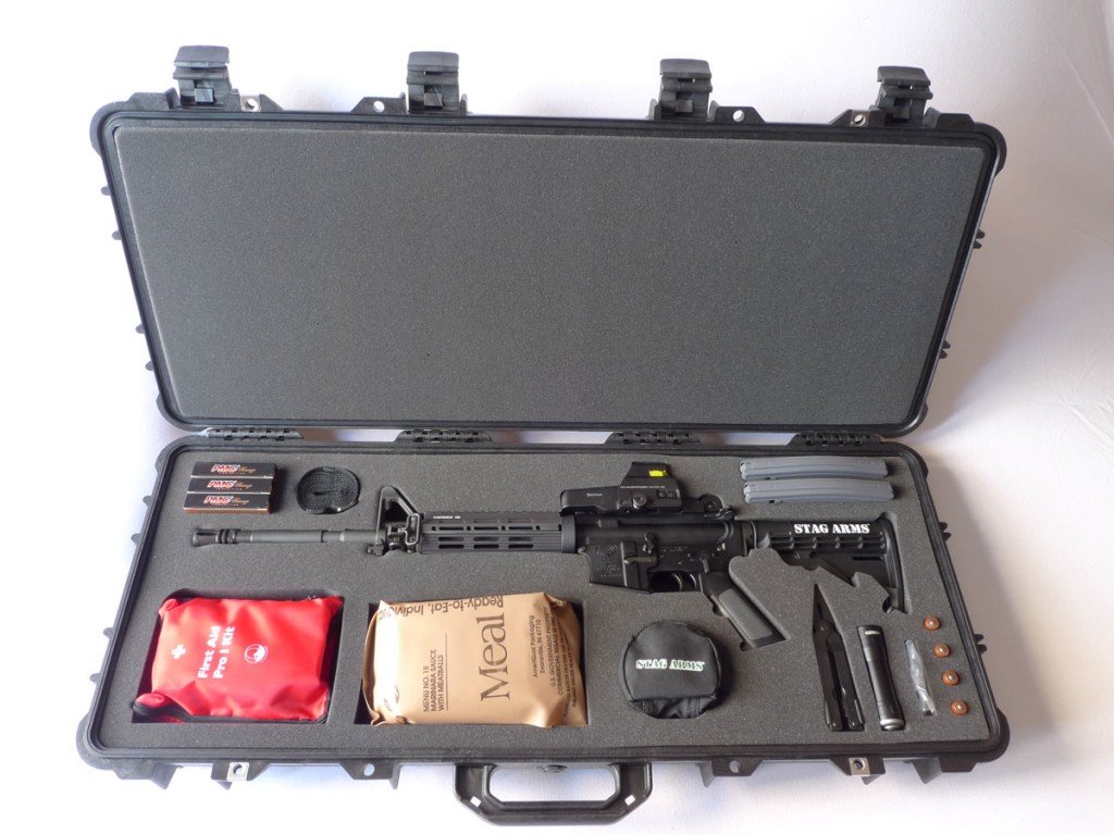 Stag’s Executive Survival Kit, or ESK, has many basic items needed for short-term survival.