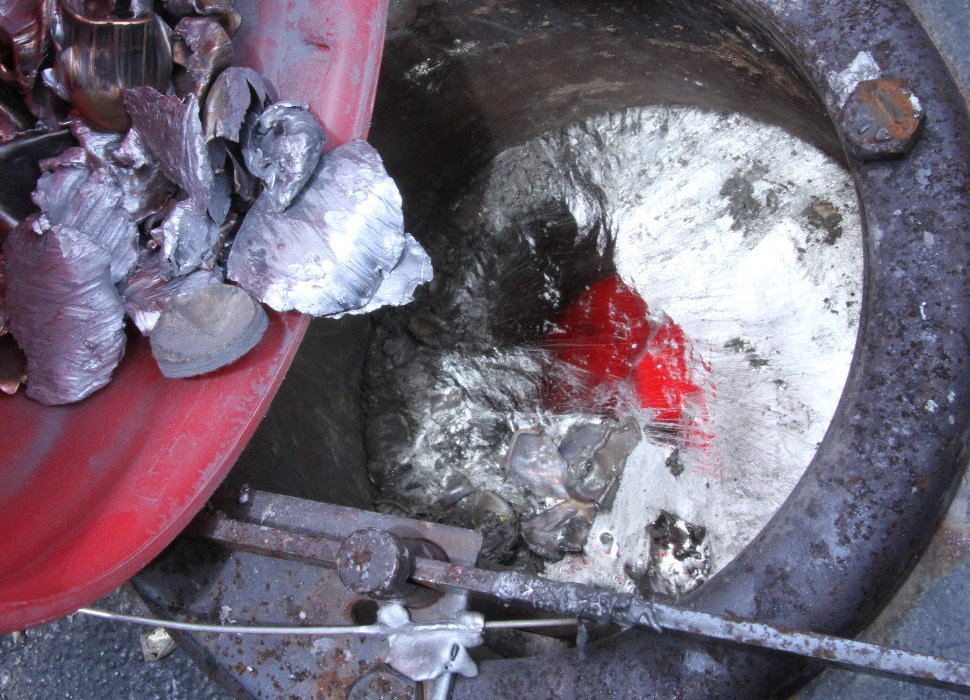 Casting Bullets from Backstop Fodder - Casting Part 3