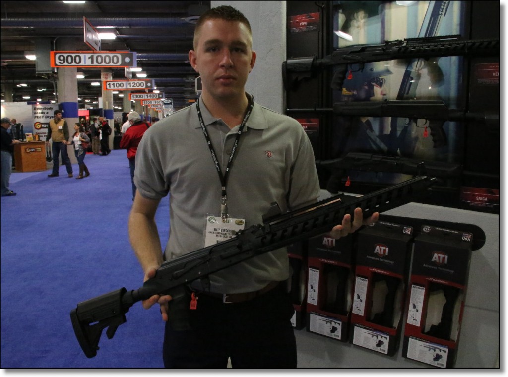 ATI Gunstocks Benelli M4 System + VEPR & Mossberg Sidesaddles - SHOT Show 2013