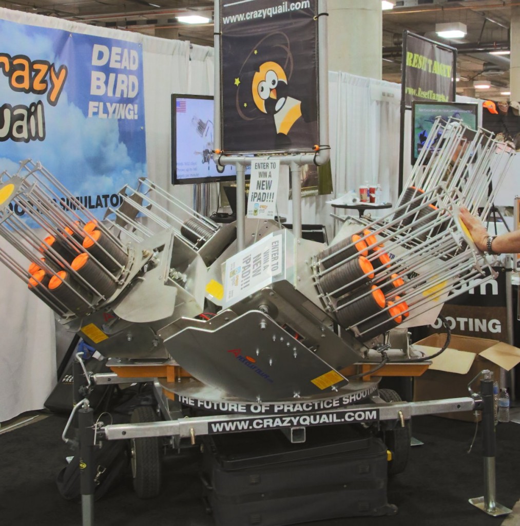 Crazy Quail Live Bird Simulator Sporting Clays - SHOT Show 2013