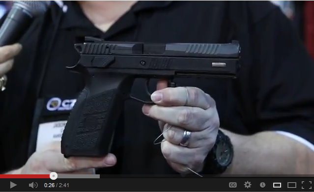 CZ-USA P-09 Duty 16+1 9mm - SHOT Show 2013