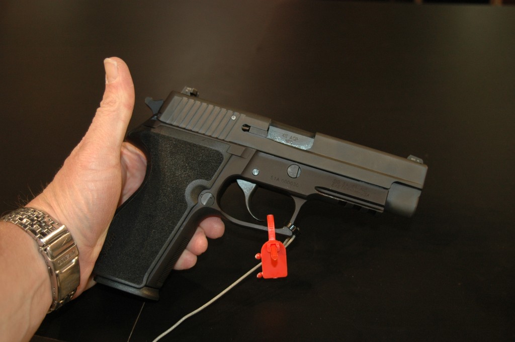 Sig Sauer P227 .45ACP - SHOT Show 2013