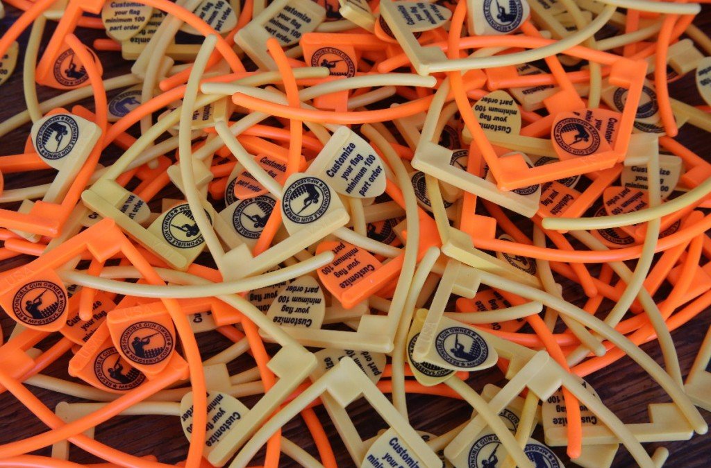 Chamber Flags - Personalized for Your Club/Event - Media Day at the Range - SHOT Show 2014