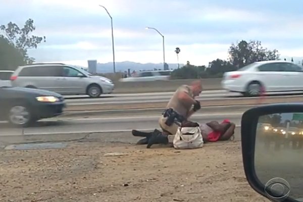 Excessive Force by CHP Officer?