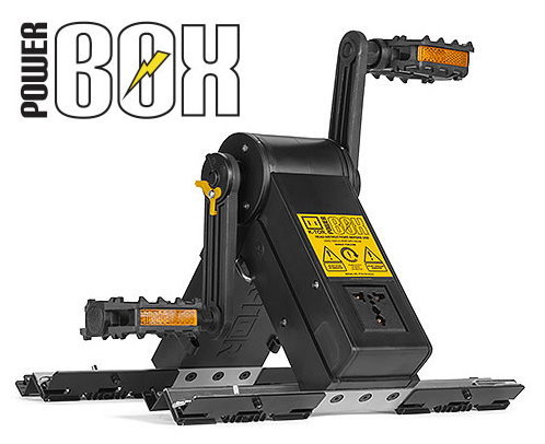 Prepping 101: Pedal Powered Generator - K-TOR Power Box