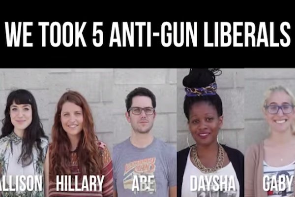 Buzzfeed took five anti-gun liberals shooting…