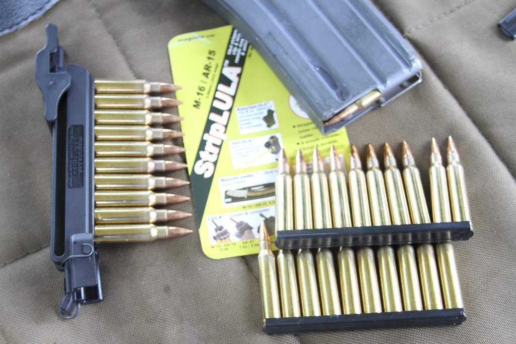AR-15 Magazine Strip Loading Tool - StripLULA from MagLULA