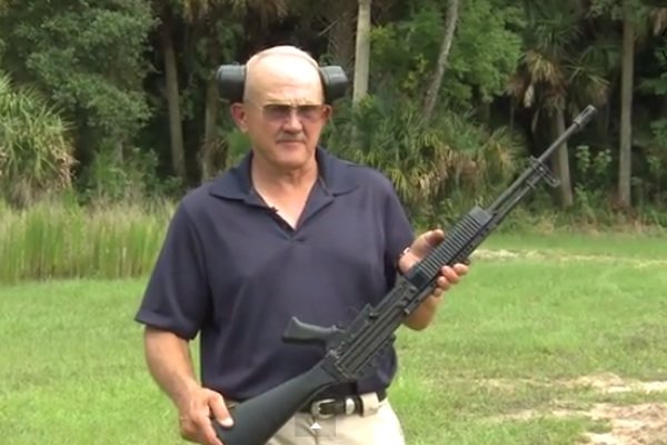 Miculek goes full auto with Stoner 63!