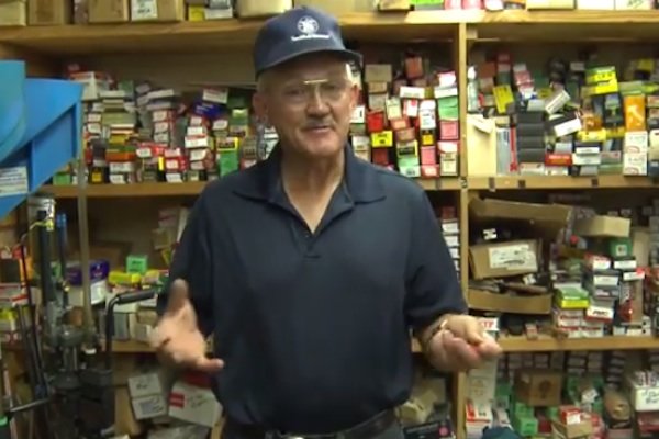 Miculek attempts to use earplugs as rubber bullets
