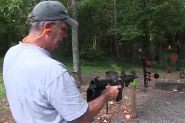 Hickok45 Shoots SMI 300 Blackout AR Pistol