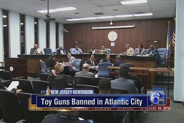 When is it a good idea to ban toy guns?