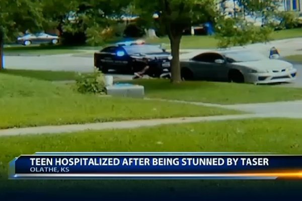 Missouri officer tasers teen, leaves him in critical condition