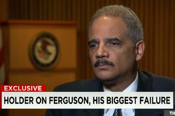 Holder on biggest failure: Not passing gun control reform